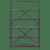 CASA DUNCAN Nero- Scaffali Da Parete