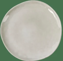 CASA EARTH MARL Piatto Piano Crema- Piatti