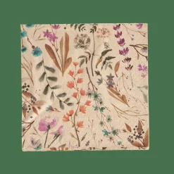 CASA ECO DRIED FLOWER Set Di 20 Tovaglioli Multicolore- Tovaglioli