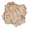 CASA ECO DRIED FLOWER Set Di 20 Tovaglioli Multicolore- Tovaglioli