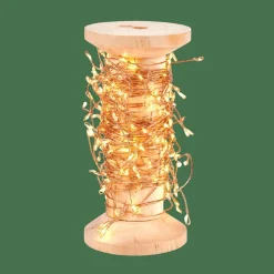 CASA ELLI Filo Luminoso Clust 200 Luci Led Rame- Fili Luminosi