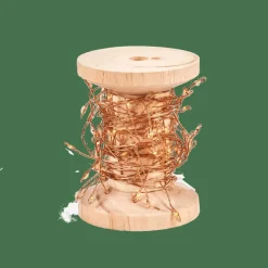 CASA ELLI Filo Luminoso Clust 100 Luci Led Rame- Fili Luminosi