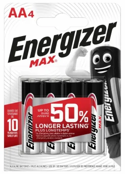 CASA ENERGIZER Batterie AA Alcaline- Fili Luminosi