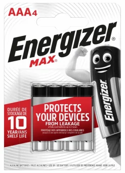 CASA ENERGIZER Batterie AAA Alcaline- Fili Luminosi