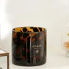 CASA ESCAPE BLACK OUDH Candela Profumata In Vaso Nero, Marrone, Multicolore- Candele Profumate|Candele