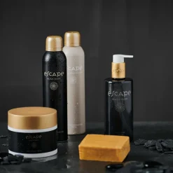 CASA ESCAPE BLACK OUDH Sapone In Dispenser Nero- La Cura Del Corpo