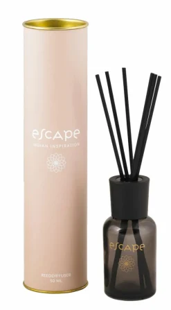 CASA ESCAPE INDIAN INSPIRATION Candela Profumata In Vaso Bianco, Beige, Multicolore- Candele Profumate|Candele