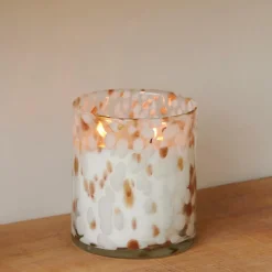CASA ESCAPE WORLD OF GOA Candela Profumata In Vaso Bianco, Dorato, Multicolore- Candele Profumate|Candele