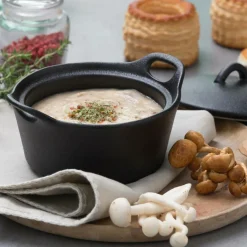 CASA FERO Cocotte Con Coperchio 40 CL Nero- Pirofile