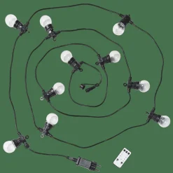CASA FESTA Filo Luminoso Con 10 Luci Led 8 Funzioni- Fili Luminosi
