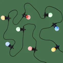 CASA FESTA Filo Luminoso Con 10 Luci Led 8 Funzioni- Fili Luminosi