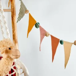CASA FESTI Festone Di Bandierine Multicolore- Kids
