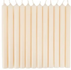 CASA FINA Candele Set Di 12 Bianco- Candele