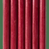 CASA FINA Candele Set Di 6 Bordeaux- Candele