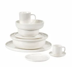 CASA FINE Cucchiaini Antipasto Set Di 6 Argentato- Set Di Posate|Aperitivo E Tapas