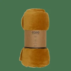 CASA FLANELLA Plaid Giallo Scuro- Plaid