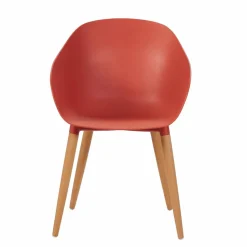 CASA FRIDA / FRAY Set/4 Gambe Nero Nero- Sedie Da Pranzo|Sedie Da Giardino