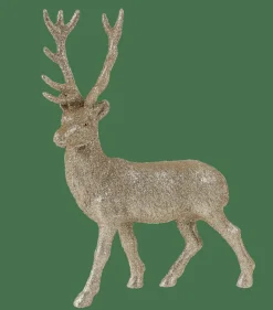 CASA GOLD DEER Decorazione Soprammobile Dorato- Figurine Decorative