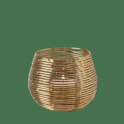 CASA GOLDINA Partylight Dorato- Portalumini