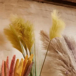 CASA GRASS Mazzo Di Erba Verde- Rami Artificiali