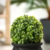CASA GREEN Palla Di Bosso Artificiale Verde- Piante Artificiali
