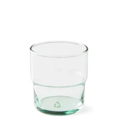 CASA GREEN Vetro 30 CL Verde- Bicchieri Da Acqua