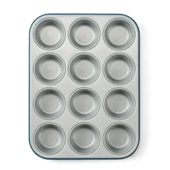 CASA GREENBAKE Stampo Per 12 Muffin Blu- Stampi