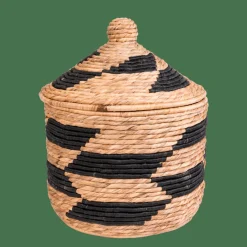 CASA GUATEMALA Cesto Nero, Naturale- Cesti Portatutto