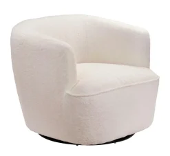 CASA HARVEY Poltrona Bianco- Poltrone|Divani