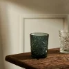 CASA HOBSTAR Bicchiere 35 CL Verde, Verde Scuro- Bicchieri Da Cocktail|Bicchieri Da Acqua