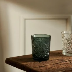 CASA HOBSTAR Bicchiere 35 CL Verde, Verde Scuro- Bicchieri Da Cocktail|Bicchieri Da Acqua
