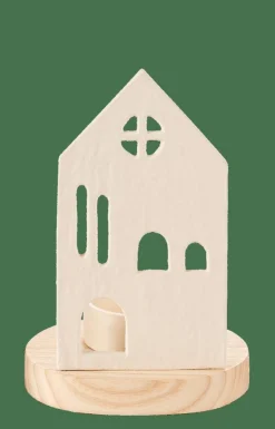 CASA HOME Portalumini Bianco, Naturale- Portalumini