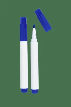 CASA HOMEY CLIP Pennarello A Gesso Contenitore Blu- Strumenti Da Cucina