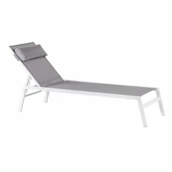 CASA HUGO Lettino Set Di 2 Bianco/grigio- Lettini