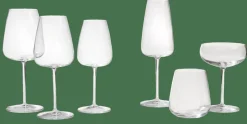 CASA I MERA Coppa 30 CL Trasparente- Bicchieri Da Cocktail|Calice Spumante
