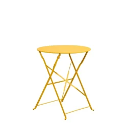 CASA IMPERIAL Set Bistro Rotondo Giallo- Set Bistro
