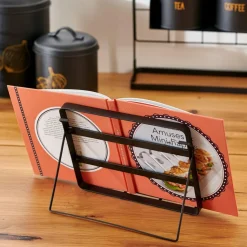 CASA INDUSTRIA Leggio Per Ricettario Nero- Accessori Da Cucina