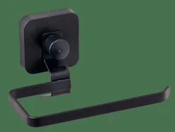 CASA INDUSTRIA Portarotoli Di Carta Igienica Nero- Accessori Per Il Wc