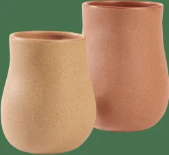 CASA INTERO Vaso Per Piante Marrone- Vasi Di Fiori