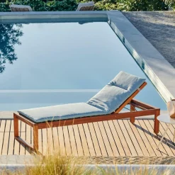CASA ISLAND ECO Cuscino Giard. Piegh Aqua- Cuscini Da Giardino