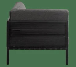 CASA JUMBO Poltrona Ad Angolo Nero- Set Lounge