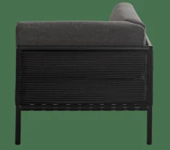 CASA JUMBO Poltrona Ad Angolo Nero- Set Lounge