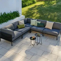 CASA JUMBO Poltrona Lounge Nero- Set Lounge