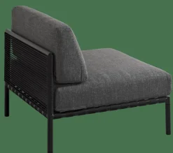 CASA JUMBO Poltrona Lounge Nero- Set Lounge