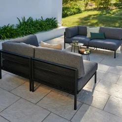 CASA JUMBO Poltrona Lounge Nero- Set Lounge