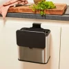 CASA KITCHEN Contenitore Armadio 5L Acciaio Inossidabile- Cestini Spazzatura