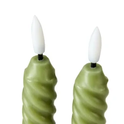 CASA LED Candela A Led Verde- Candele Led|Candele
