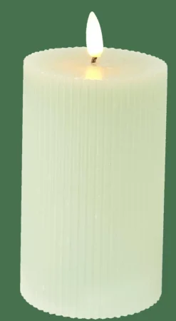 CASA LED Candela Con Luci Led Menta- Candele Led