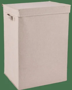 CASA LINOLUX Cesto Panni Deluxe Beige- Portabiancheria