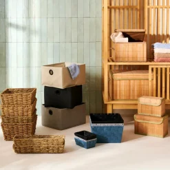 CASA LINOLUX Sacco Portatutto XL Con Zip Beige- Borse Spese